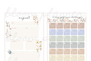 Digital Planner - Undated Planner, an Illustration by Sweet As April (Thumbnail 8 of 10)