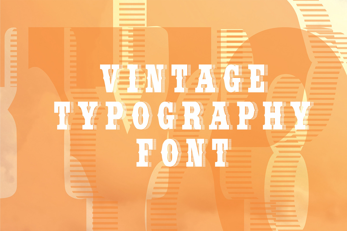 Wide Saloon - Display Font preview 3