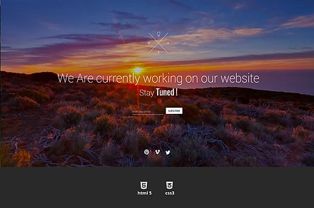 Simple - Coming Soon Template, a HTML Template by CapitalTemplate2