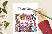 Valentine Cows And Kisses Png, an Illustration by Creative Art (Thumbnail 2 of 6)