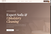 Sofa Cleaning Customizable Website, a HTML Template by DigitalsDesigns (Thumbnail 2 of 3)