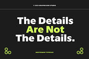 Grotesqon, a Sans Serif Font by graphicook (Thumbnail 6 of 9)