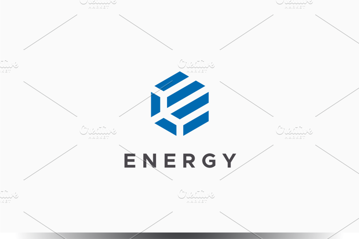 Hexagon E Logo, a Branding & Logo Template by yopie
