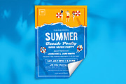 Summer Beach Party Flyer, a Flyer Template by Totem Design Studio (Thumbnail 2 of 4)