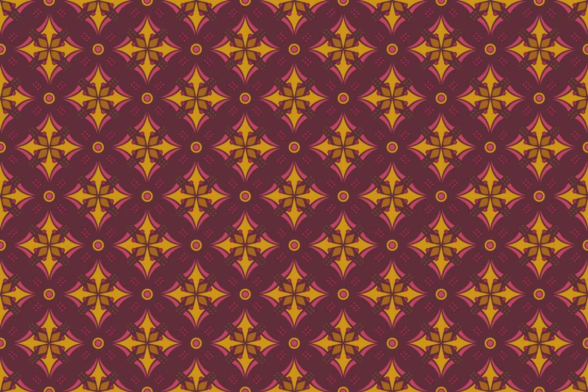 Red Maroon Abstract Seamless Pattern, a Pattern Graphic by Mightyfire