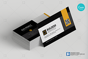 Construction Canva Business Card 15, a Business Card Template by PSDPixel (Thumbnail 3 of 4)