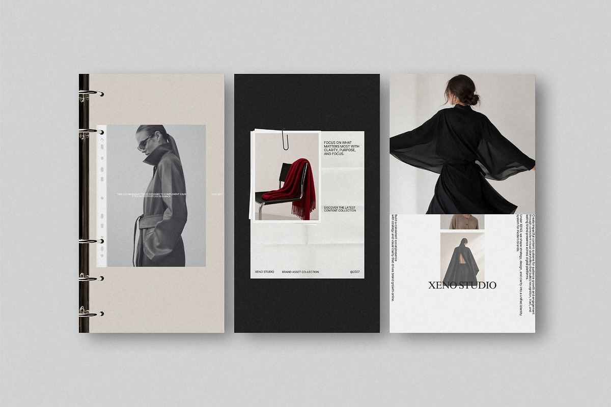 XENO | Instagram STORIES Bundle, a Social Media Template by The Aesthetic Studio (Photo 9 of 10)