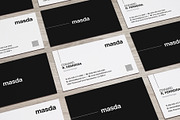 Minimal Business Card, a Business Card Template by Dkgray77 (Thumbnail 2 of 2)