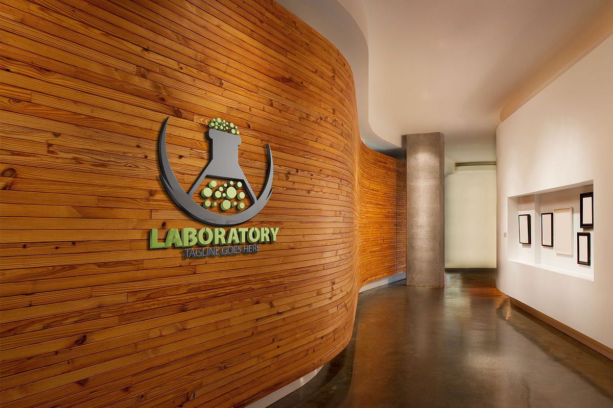 Laboratory Logo, a Branding & Logo Template by Josuf Media