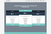 Boxia - One Page Theme, a Bootstrap Template by Theme Armada (Thumbnail 2 of 3)