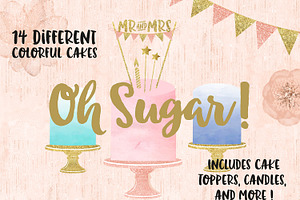 Oh Sugar ! Tall Cakes Collection