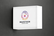 Maze Tech Letter M Logo, a Branding & Logo Template by Design_Planet (Thumbnail 3 of 7)