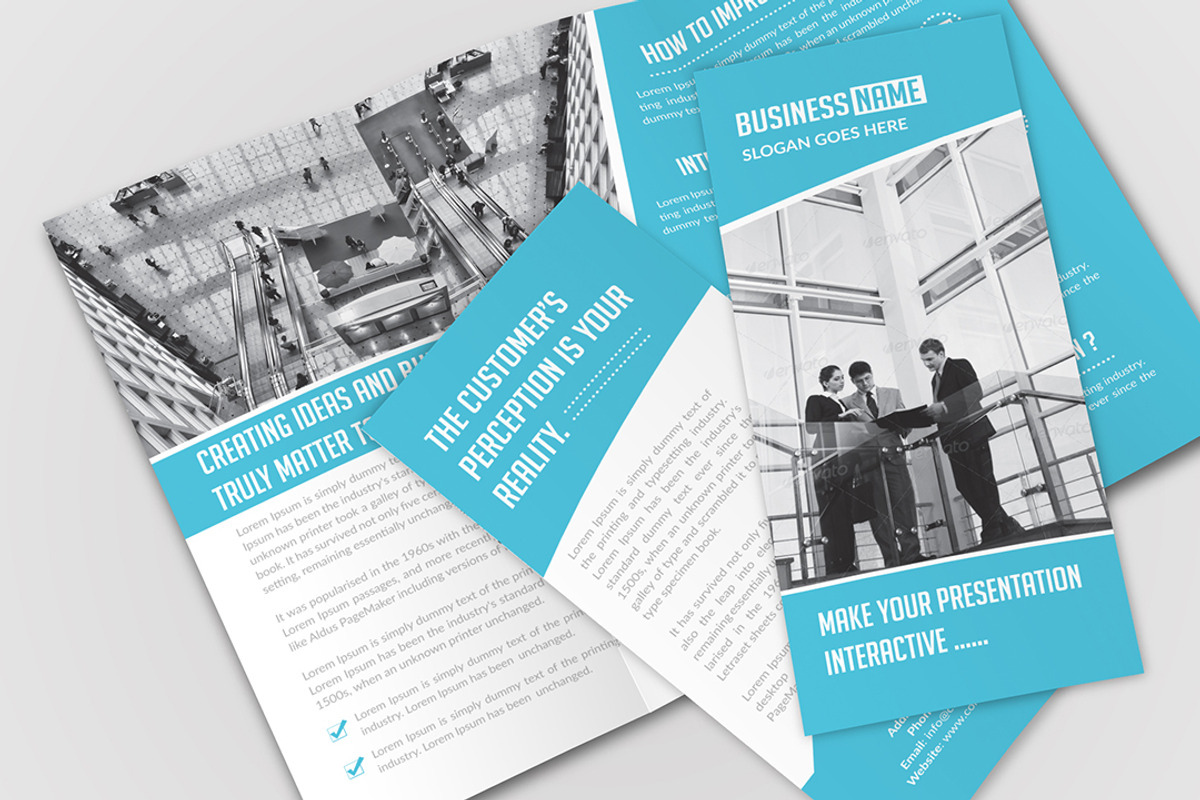 Business Promotion Tri-Fold Brochur, a Brochure Template by Creative ...