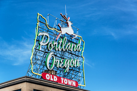 Portland Oregon Old Town