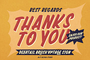 Deertail Brush Typeface, a Handwritten Font by alit design (Thumbnail 17 of 17)