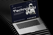Robotic Website Template, a Landing Page Template by Glyphminds Studios (Thumbnail 3 of 3)