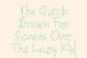 CS Andine Dashed, a Handwritten Font by Craft Supply Co. (Thumbnail 5 of 8)