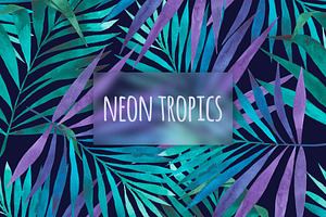 Watercolor Tropics