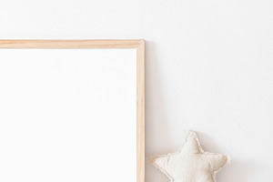 Bright Nursery Frame Mockup Bundle