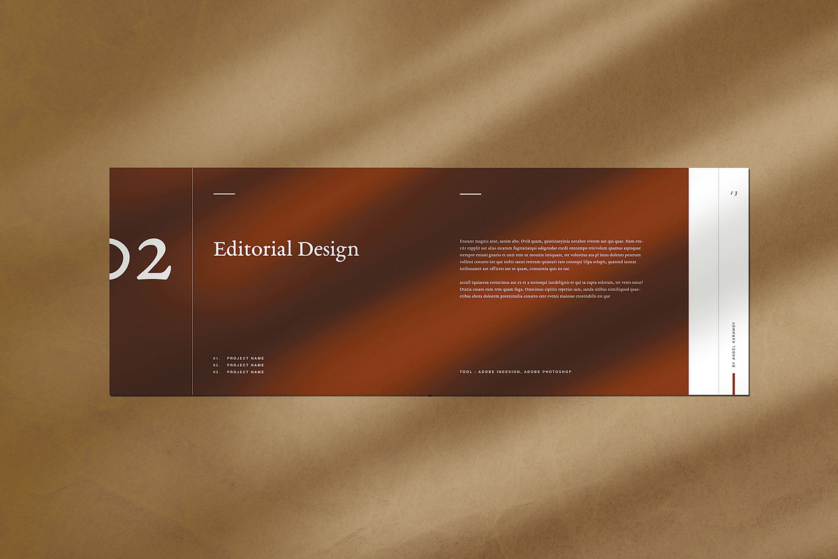 Graphic Design Portfolio | Canva, a Brochure Template by Occy Design (Photo 8 of 19)