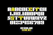 Rosa – Bold & Wide Logo Font, a Sans Serif Font by Typebae (Thumbnail 9 of 9)