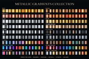 METALLIC GRADIENTS PS & Illustrator, a Gradient Add-On by Juksy (Thumbnail 1 of 3)