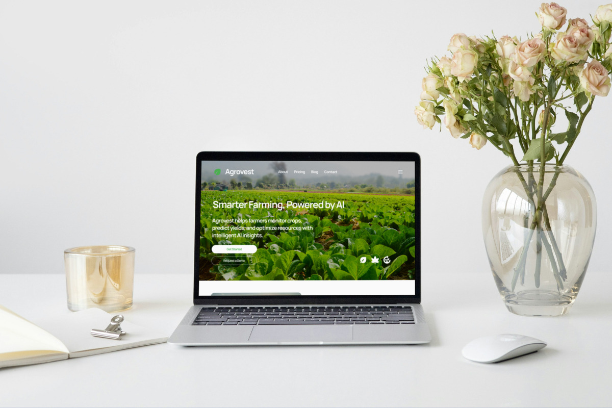 Agrovest Agriculture AI Landing Page, a Landing Page Template by trabaskriya (Photo 5 of 5)