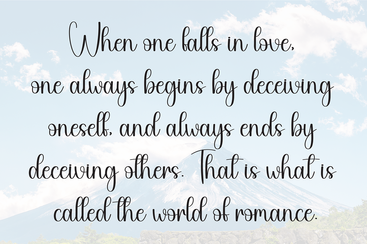 Holiday | Script Font, a Handwritten Font by Scratchones (Photo 6 of 9)