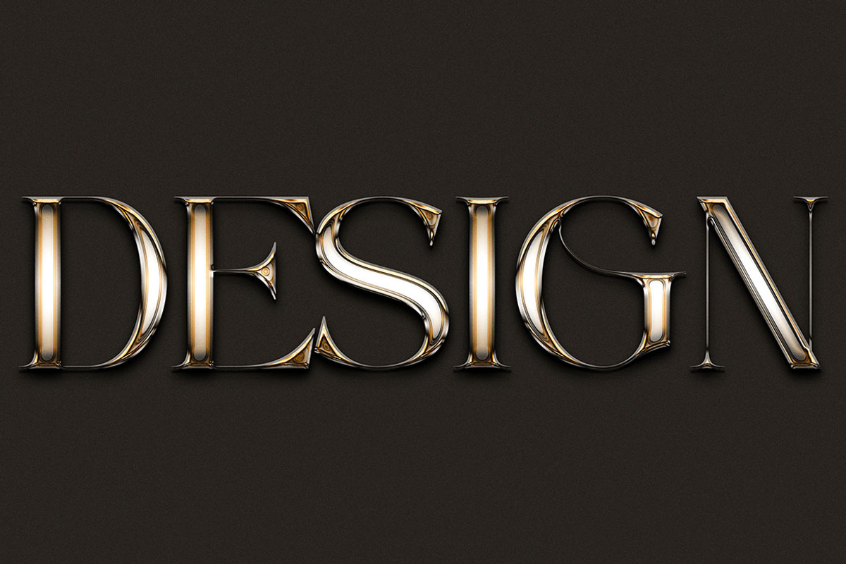 Chrome Text Effect, a Layer Style Add-On by dokudokunomi (Photo 2 of 4)