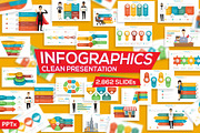 Big Infographics Powerpoint, a Presentation Template by Graphicgo (Thumbnail 1 of 16)