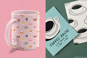 Café Collection: Graphics & Patterns, a Pattern Graphic by Dedraw Studio (Thumbnail 8 of 15)