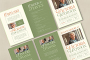 Simple Funeral Program Template, a Card Template by Vynetta (Thumbnail 5 of 6)