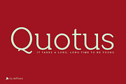 Quotus Slab Bracketed -8 fonts-, a Slab Serif Font by deFharo (Thumbnail 7 of 9)