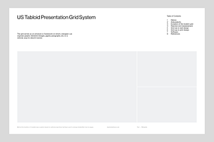 Tabloid Presentation Grid System