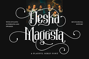 Deska Magosta - Display Font, a Serif Font by RockboyStd (Thumbnail 1 of 12)
