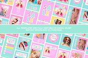Rainbow Instagram Templates, a Social Media Template by SunshineStudioBoutique (Thumbnail 2 of 7)