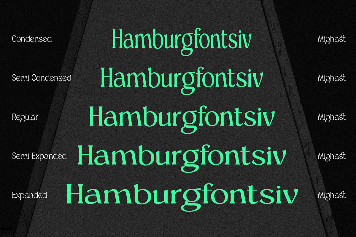 Mighast | 45 Fonts, a Serif Font by MasaType (Photo 3 of 13)