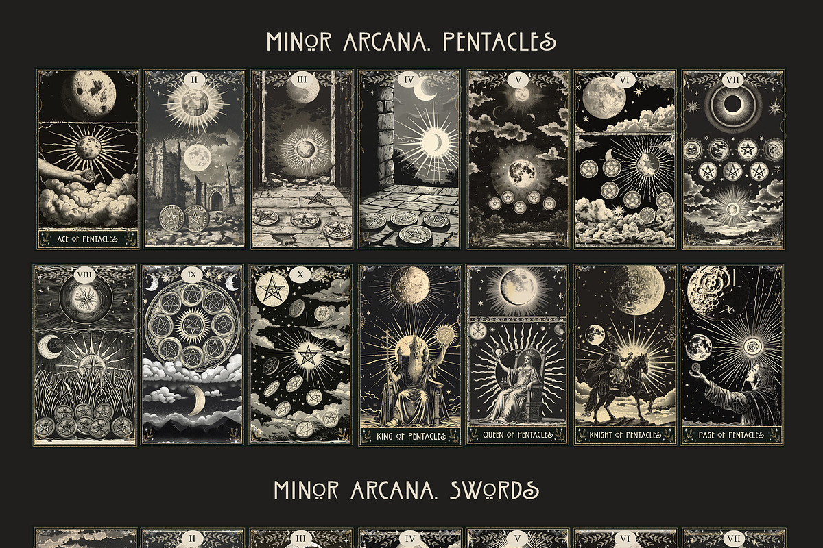 Tarot cards. Major and minor arcana, a Decorative Illustration by Chikovnaya (Photo 4 of 5)