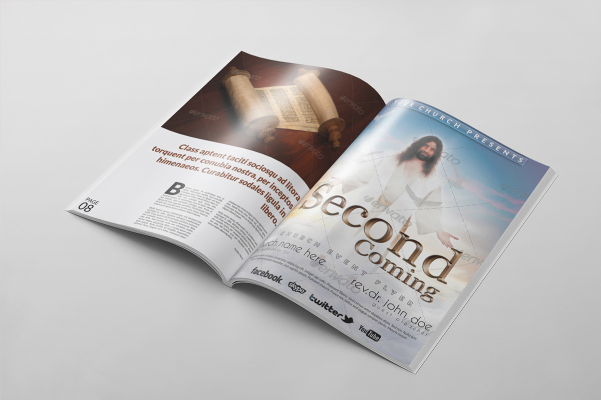 Magazine Template 37, a Magazine Template by pmvch (Photo 5 of 6)