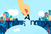 Bridge Connection #2, a Person Illustration by Hurcastock! (Thumbnail 11 of 11)