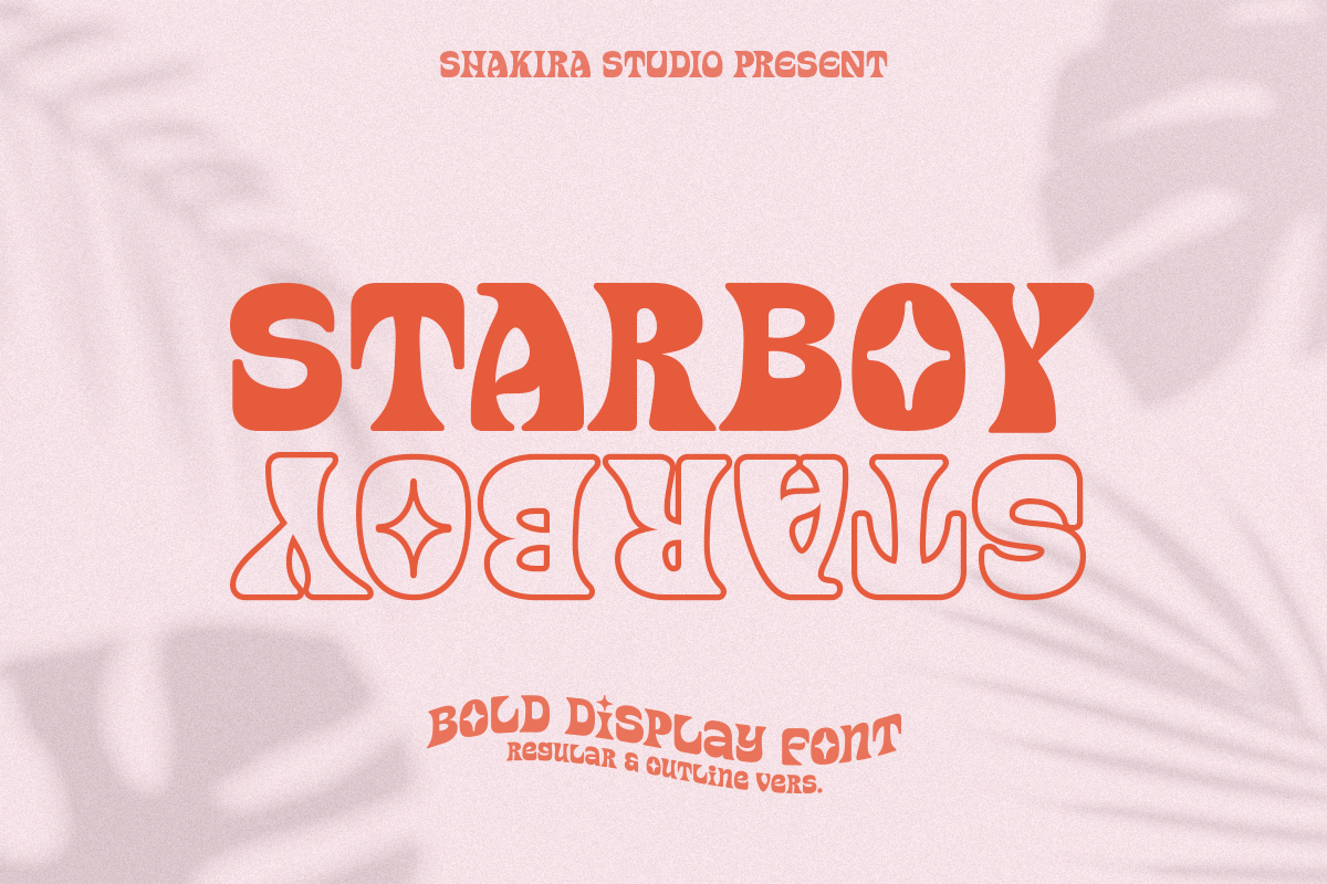 Starboy - Bold Display Font, a Serif Font by Shakira Studio (Photo 12 of 18)