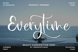 Everytime - Beauty Handwritten Font