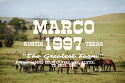 HF Lonehope Western Slab Serif, a Serif Font by 24Design Studios (Thumbnail 3 of 7)