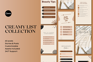 Creamy List Instagram Collection