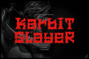 Tribal Combat | Death Metal Typeface, a Blackletter Font by Denustudios (Thumbnail 6 of 12)
