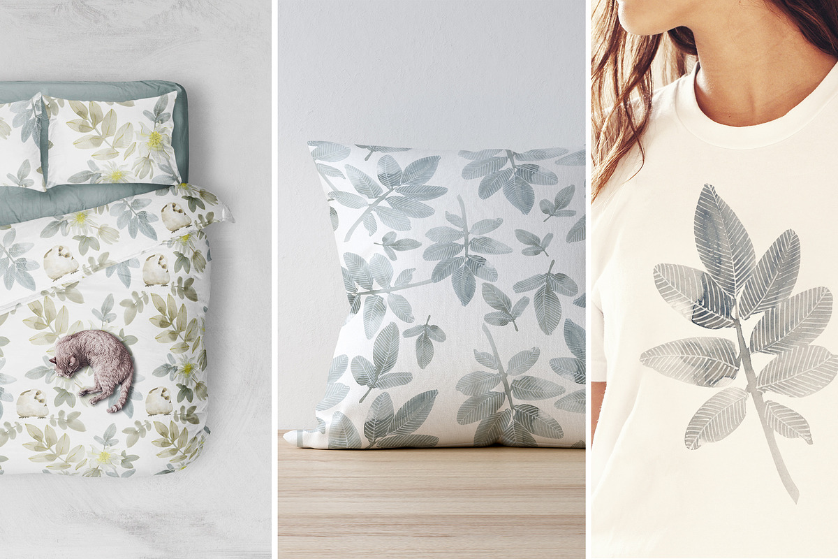 Birds in flowers, an Illustration by Novikova Lida (Photo 8 of 8)