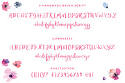 Honeycutt Brush Script, a Script Font by Hanna James (Thumbnail 3 of 4)