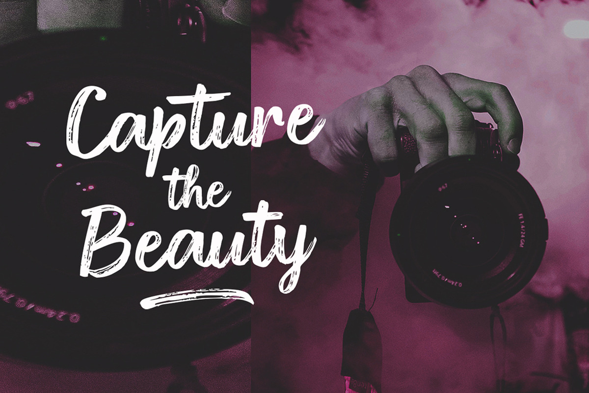 Diston Brush, a Script Font by Stripes Studio (Photo 2 of 6)