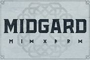 Midgard, a Font by Deadbolt Design Lab (Thumbnail 1 of 5)