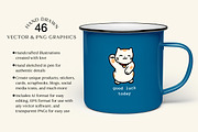 Japan Clipart Illustrations Set, an Object Graphic by Lemonade Pixel (Thumbnail 2 of 8)
